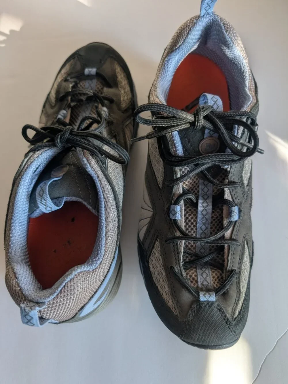 MERRELL WOMEN'S SIZE 8 VIBRAM BLUE/GRAY ATHLETIC SHOES